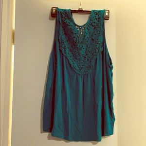 Maurices Tops - Lace necked tank top! Super soft Maurices Tops - Lace necked tank top! Super soft